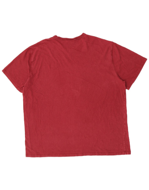 Champion Heritage T-Shirt Top 2XL Bourgogne bomuld