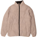 Jack & Jones drenge polstret jakke 11-12 år beige polyester