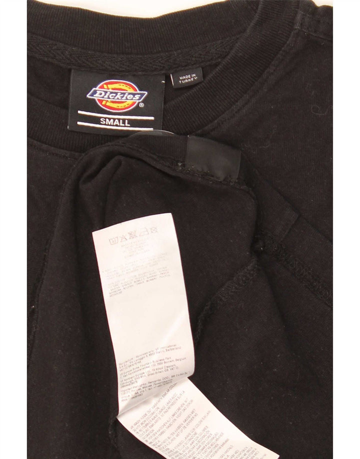 Dickies Herre grafisk T-shirt Top Lille sort bomuld