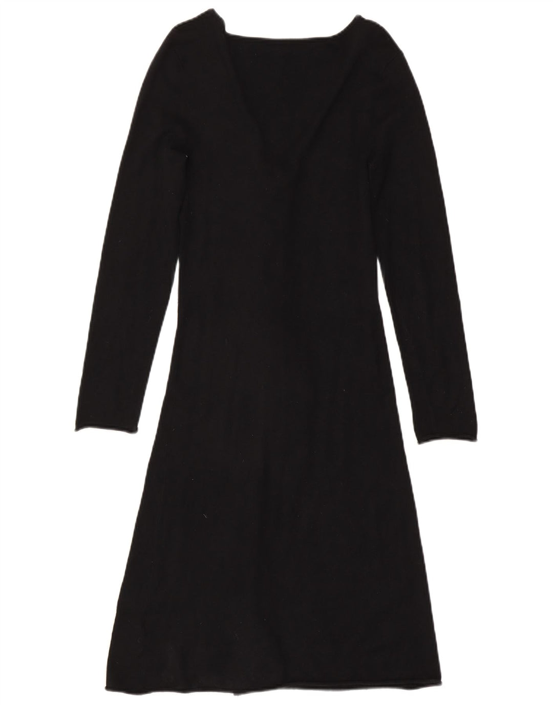 Phase Eight Womens Flæse Front Langærmet Jumper Dress UK 8 Small Black