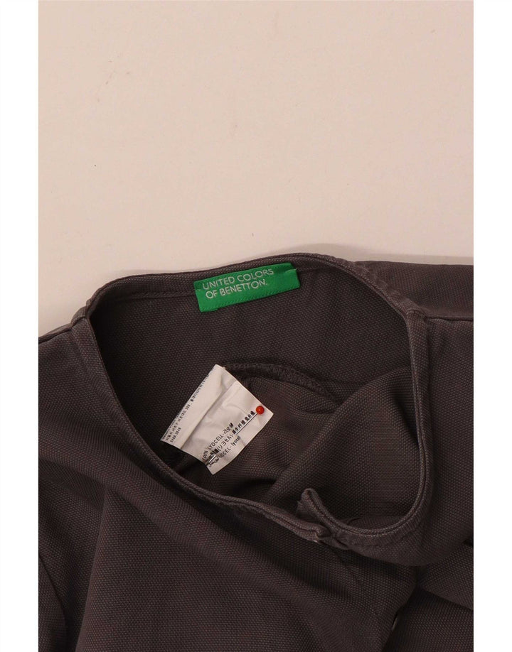 Benetton Pige Jumpsuit 7-8 år Medium Grå Lyocell