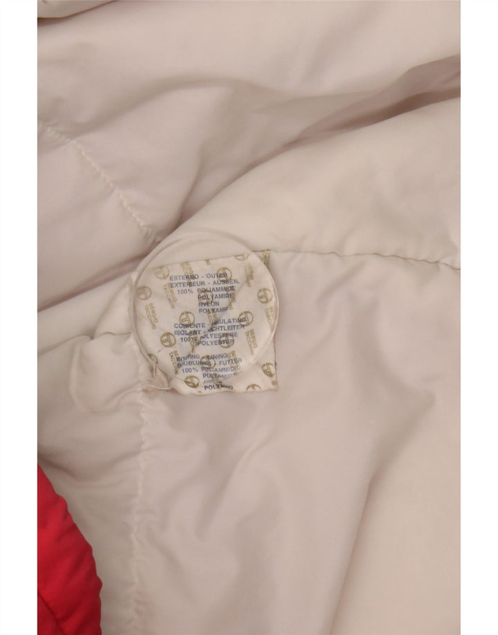Sergio Tacchini Herre Skijakke UK 44 2XL Rød Colourblock Polyamid
