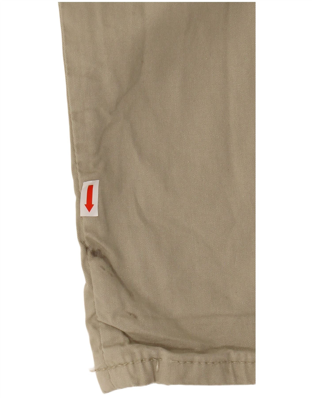 Zara Herre Slim Chino Bukser EU 38 Small W31 L31 Beige Bomuld