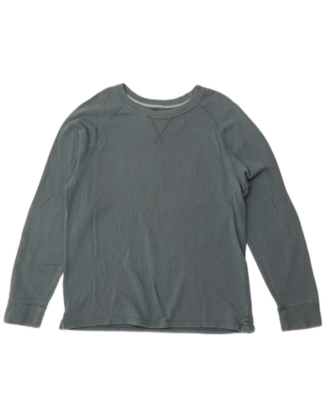 Fat Face Herre Grafisk Sweatshirt Jumper Stor Grøn Bomuld