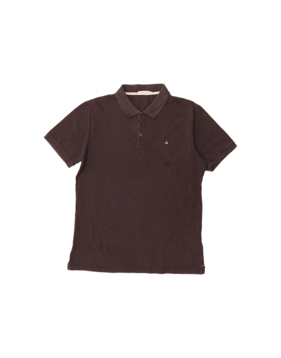 CALVIN KLEIN Mens Polo Shirt Medium Black Cotton Vintage Calvin Klein and Second-Hand Calvin Klein from Messina Hembry 