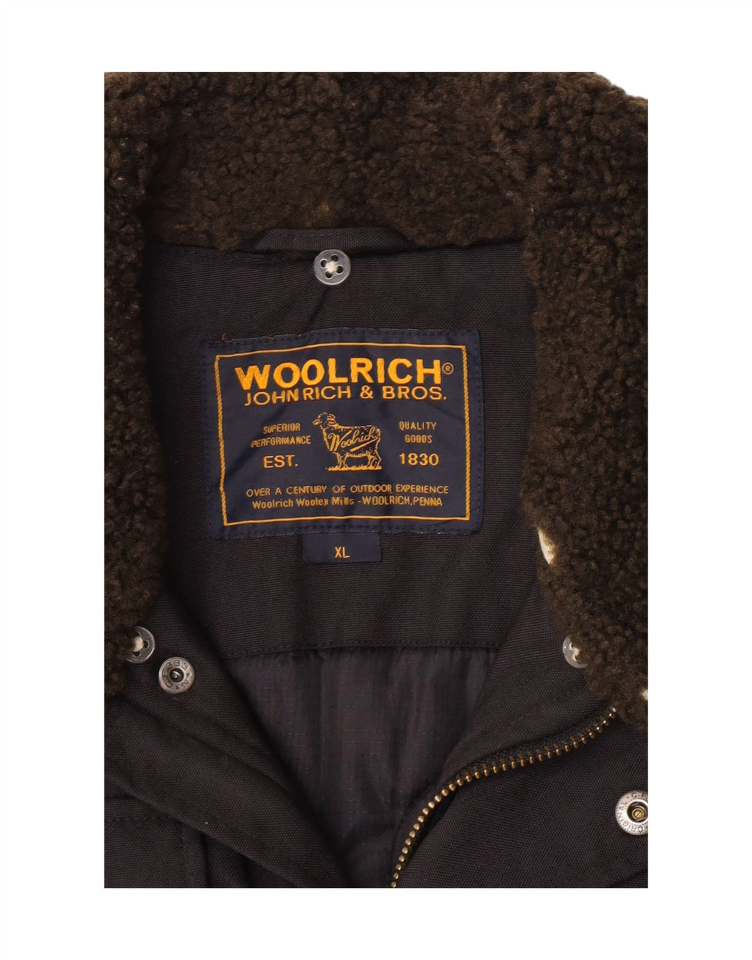 Woolrich Bomberjakke til mænd UK 42 XL Sort