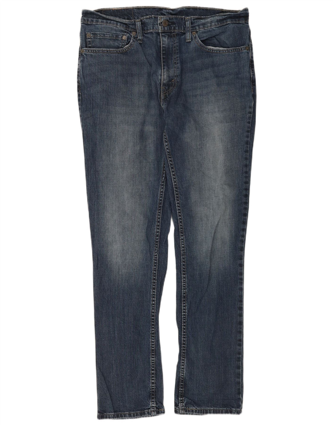 Levi's Herre 511 Slim Jeans W34 L32 Blå Bomuld