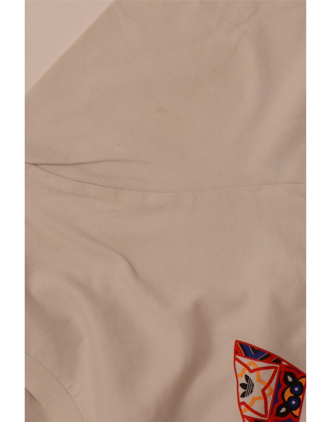 ADIDAS Grafisk T-shirt til mænd, medium off white bomuld