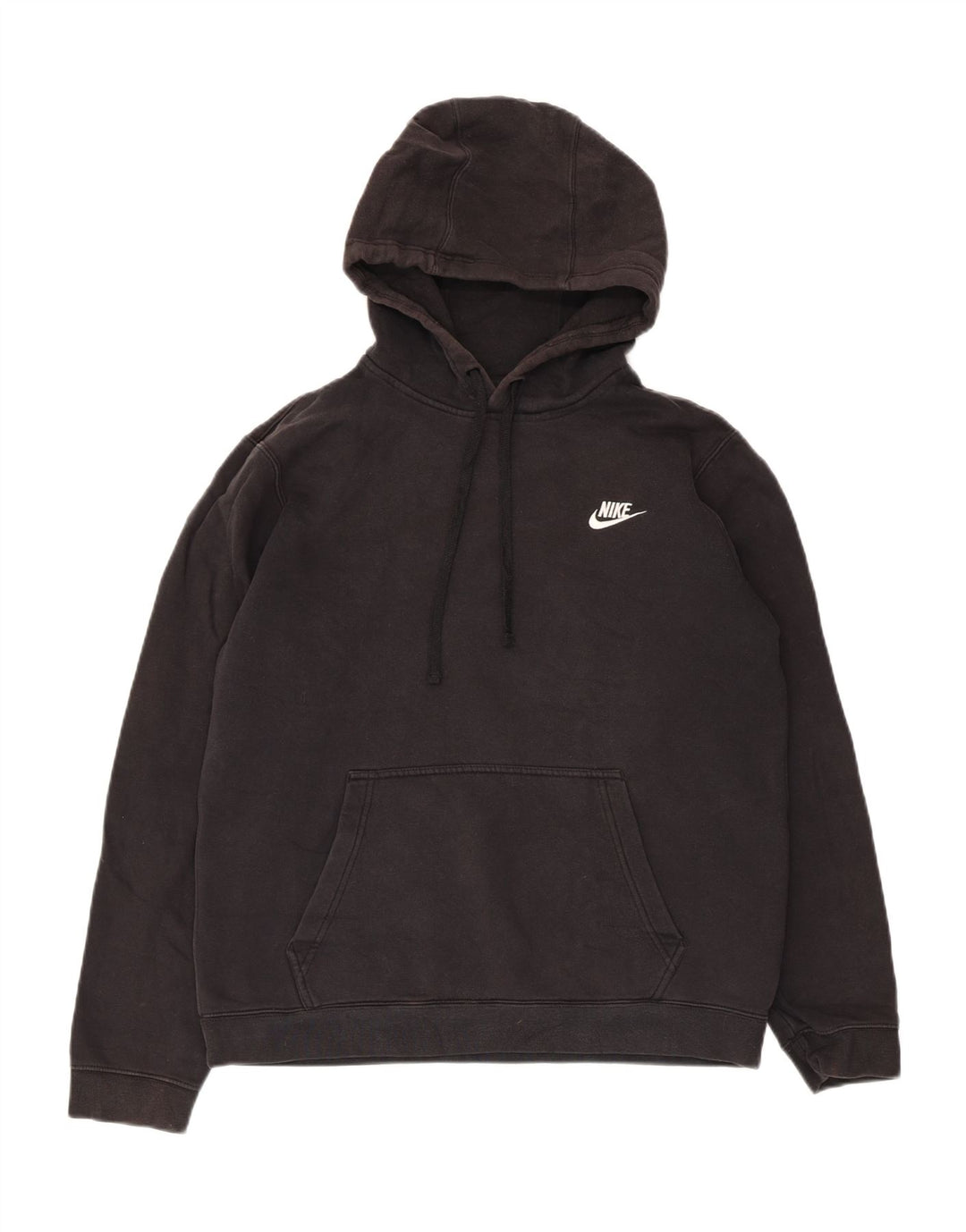 Nike Herre hættetrøje Jumper Medium Sort Bomuld