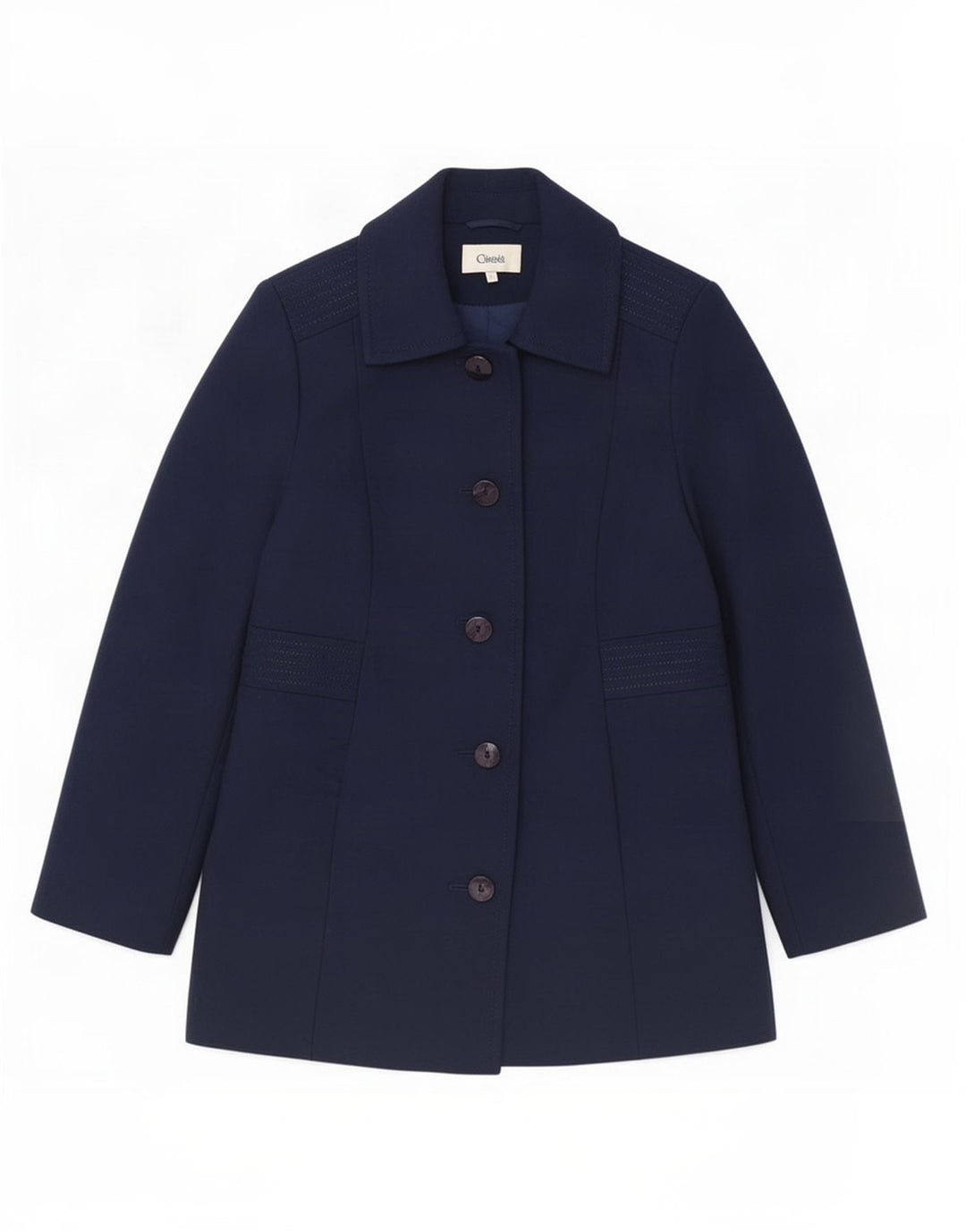 Marks & Spencer Dame 5 Button Blazer Jacket UK 12 Medium Navy Blue