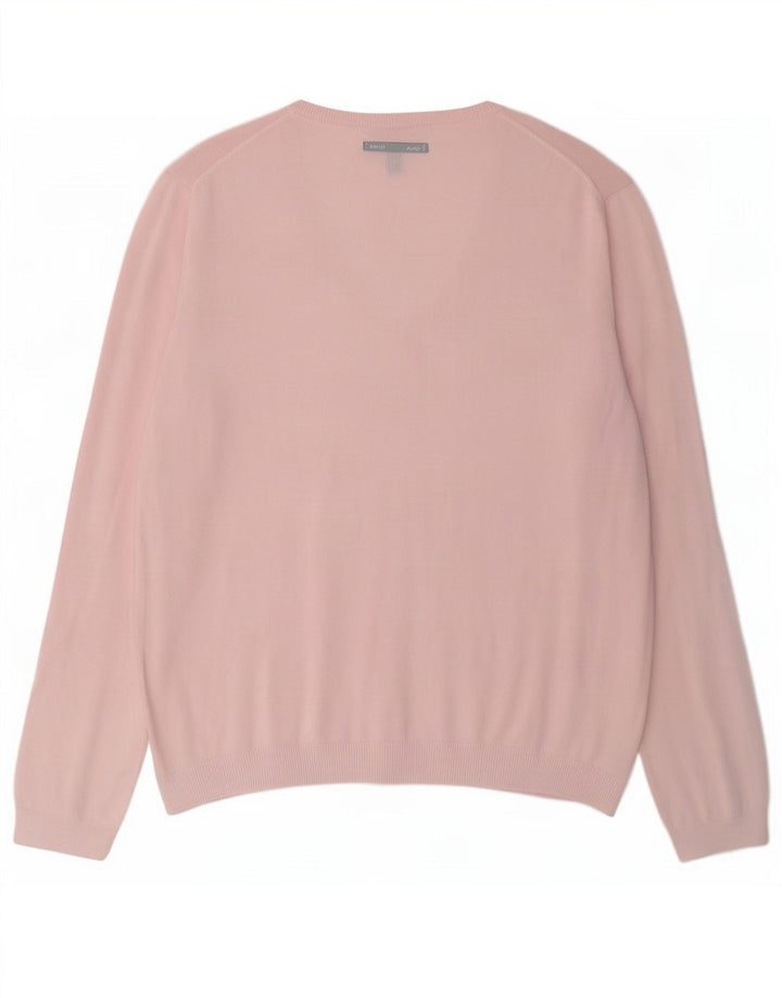 Gant Herre V-hals sweater 3XL Pink Bomuld