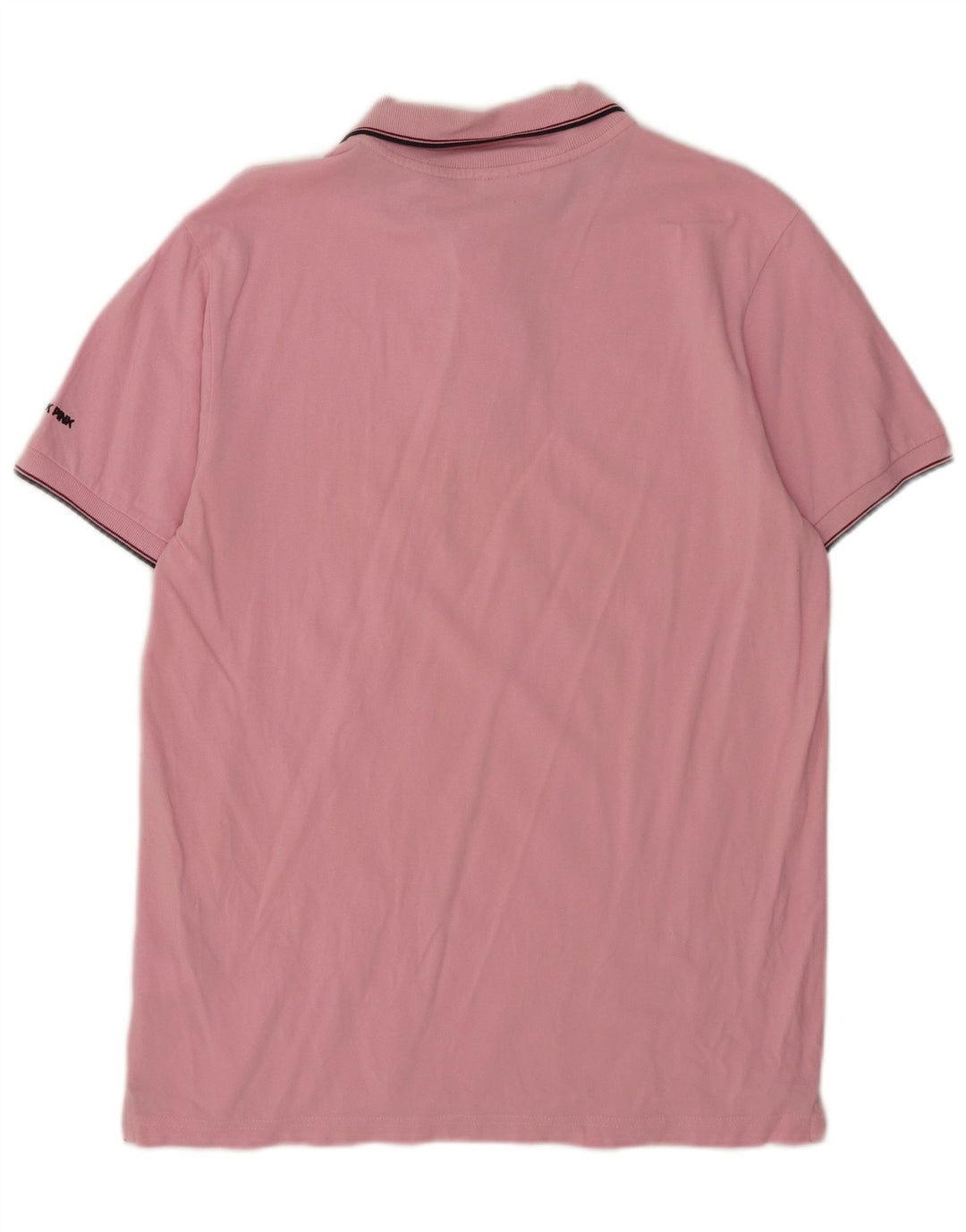 Tænk Pink Herre Polo Shirt Large Pink Bomuld