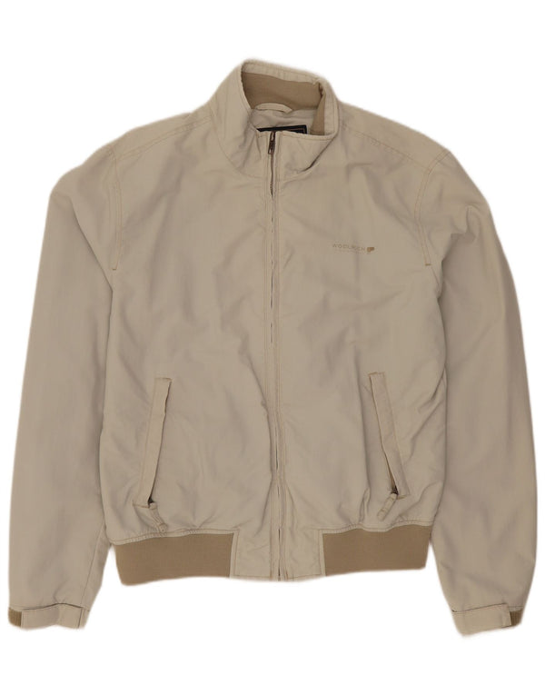 Woolrich Boys Bomber Jacket 15-16 år XL Beige Nylon