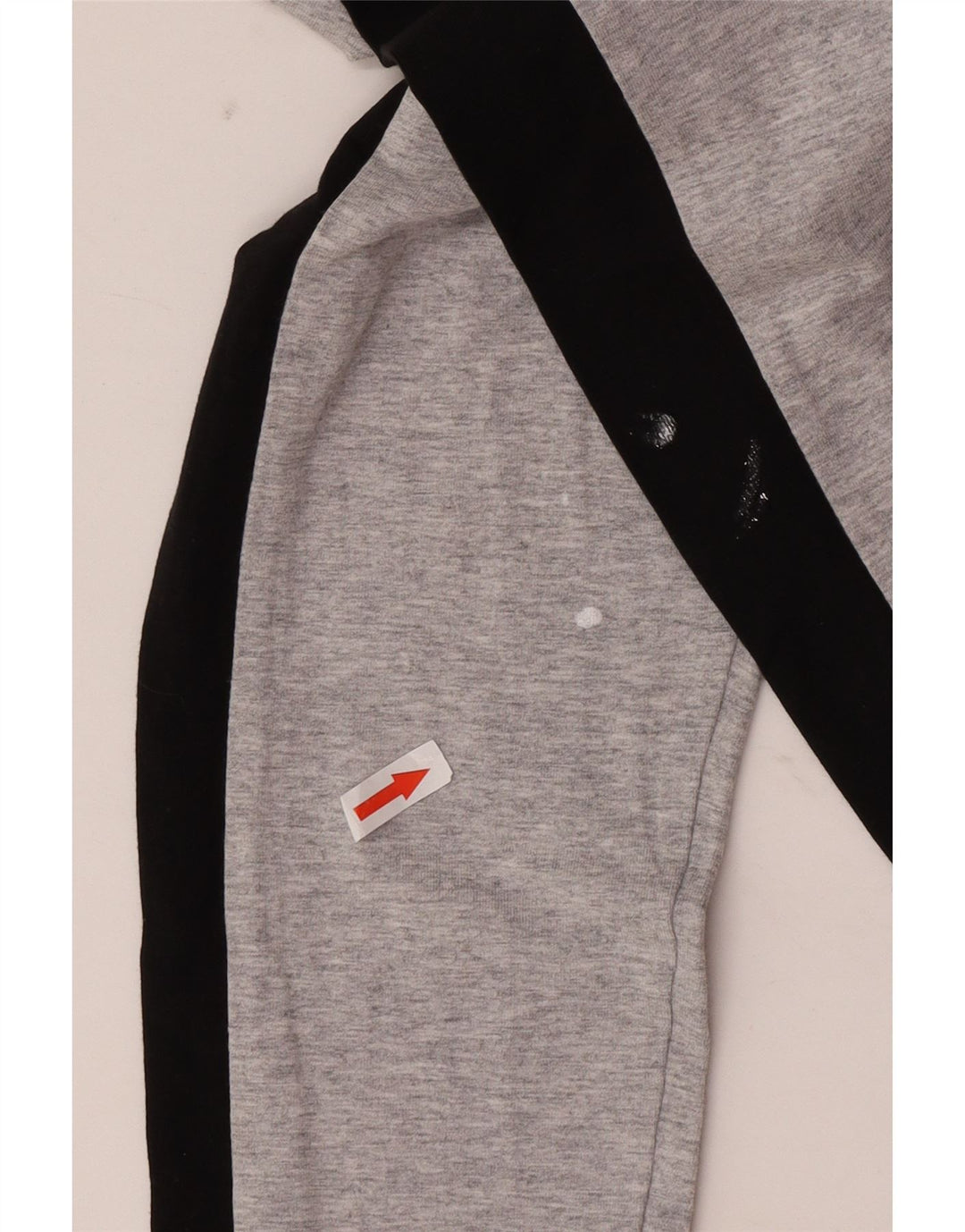 Puma Womens Leggings UK 14 Medium Grey Colourblock
