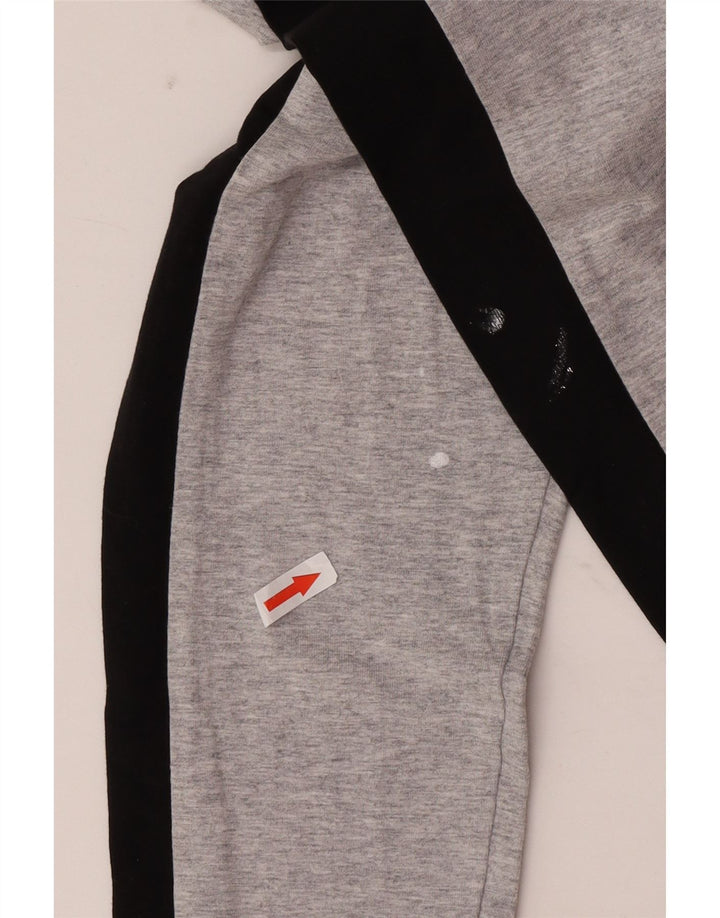Puma Womens Leggings UK 14 Medium Grey Colourblock