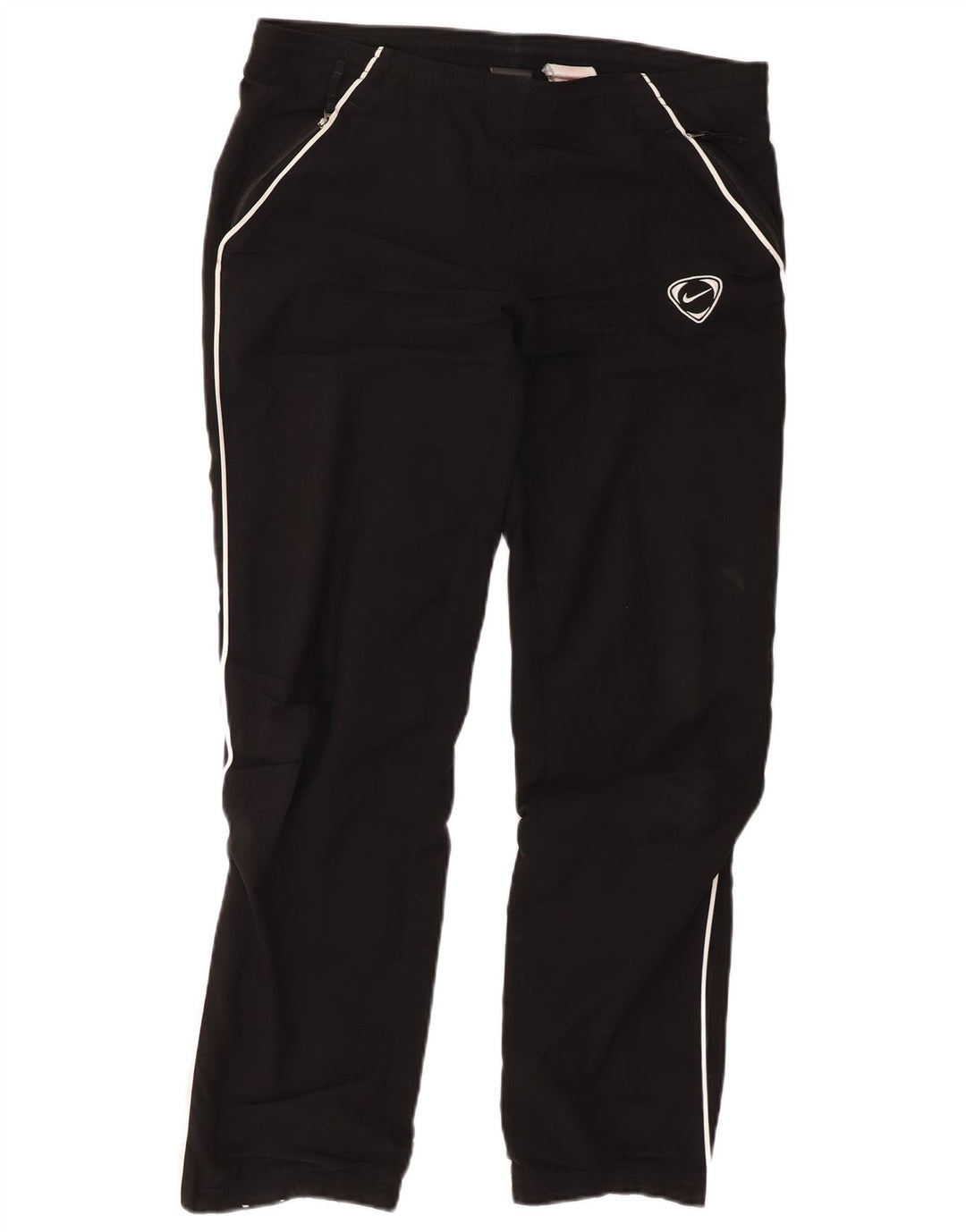 Nike træningsdragtsbukser til kvinder UK 6/8 XS sort polyester
