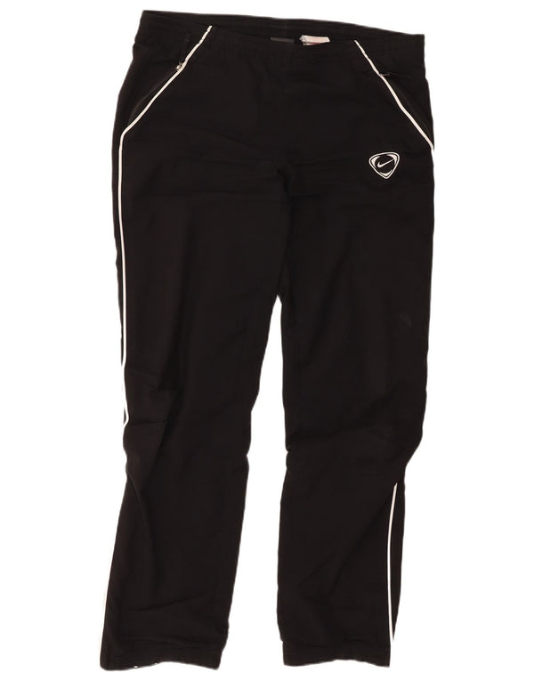 Nike træningsdragtsbukser til kvinder UK 6/8 XS sort polyester