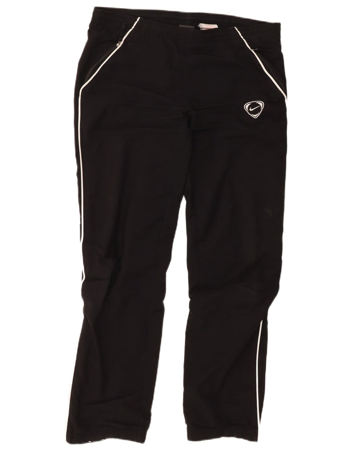Nike træningsdragtsbukser til kvinder UK 6/8 XS sort polyester