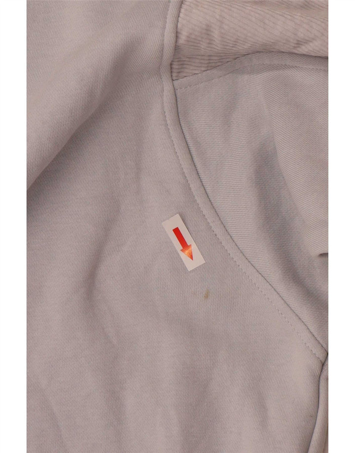 Nike Graphic Sweatshirt Jumper UK 14 Medium Blue Colourblock
