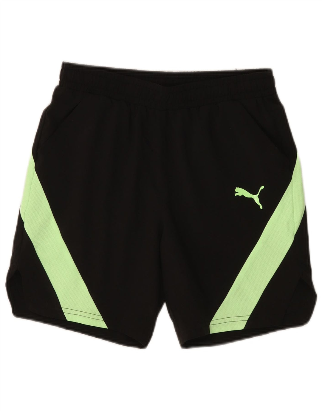 PUMA Boys 2-delt sæt 13-14 år Grøn Colourblock Polyester
