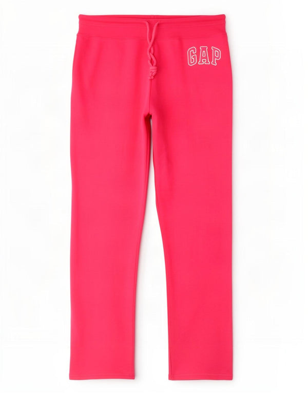 Gap Graphic Tracksuit Bukser til kvinder UK 14 Medium Pink Bomuld