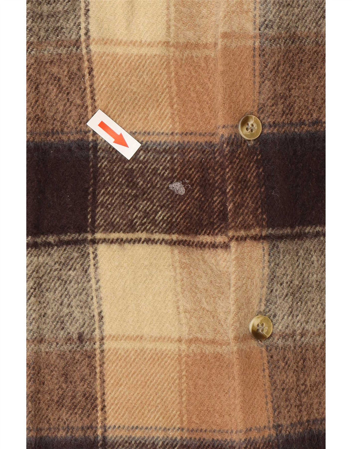 Regina Herre Flanelskjorte 2XL Beige Ternet Akryl