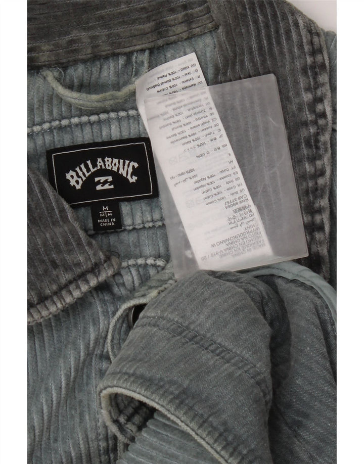 Billabong Herre Corduroy-jakke UK 38 Medium Blue Cotton