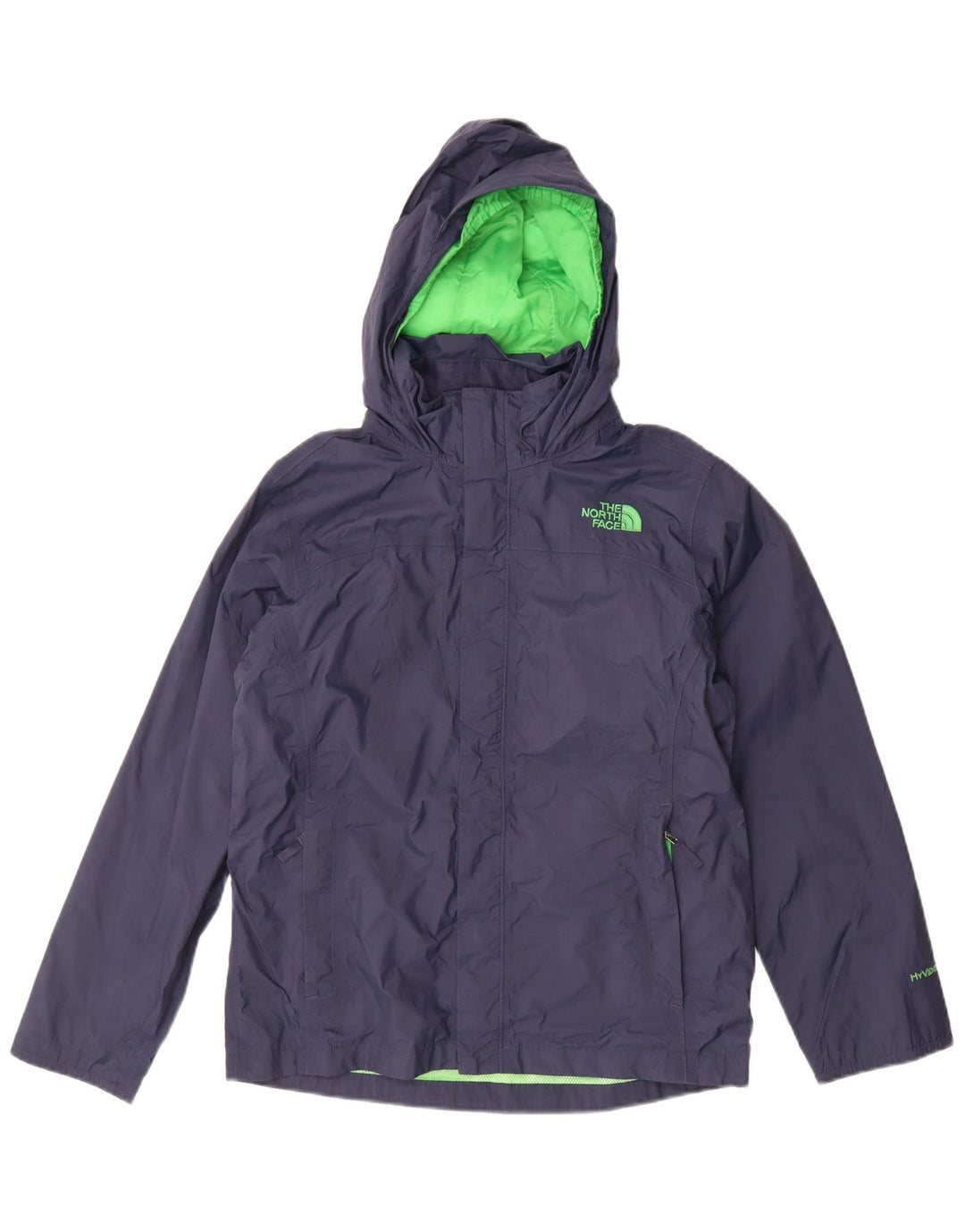 The North Face Boys Regnjakke med hætte 14-15 år Stor marineblå