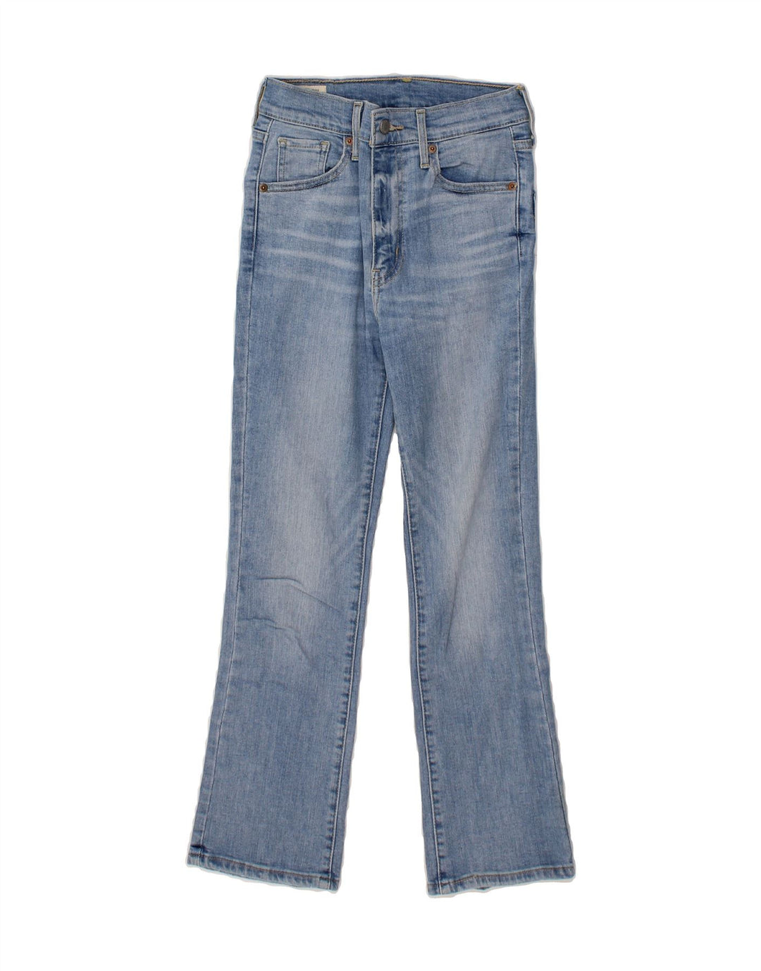 LEVI'S Womens Bootcut Jeans W25 L25 Blue Cotton Vintage Levi's and Second-Hand Levi's from Messina Hembry 