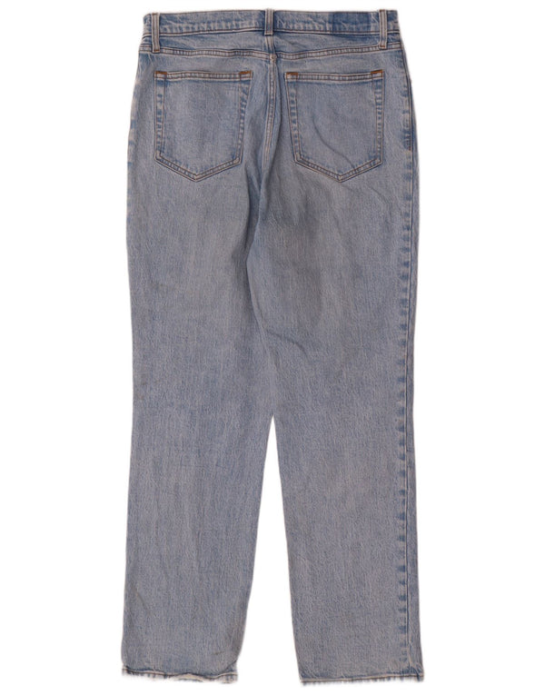 Abercrombie & Fitch lige damejeans US 12 Large W31 L31 Blå 90'erne