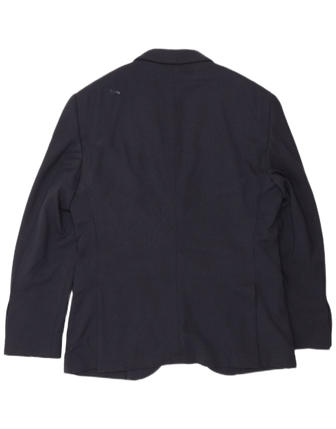 Massimo Dutti Herre 2-knaps blazerjakke EU 50 Mellem marineblå uld