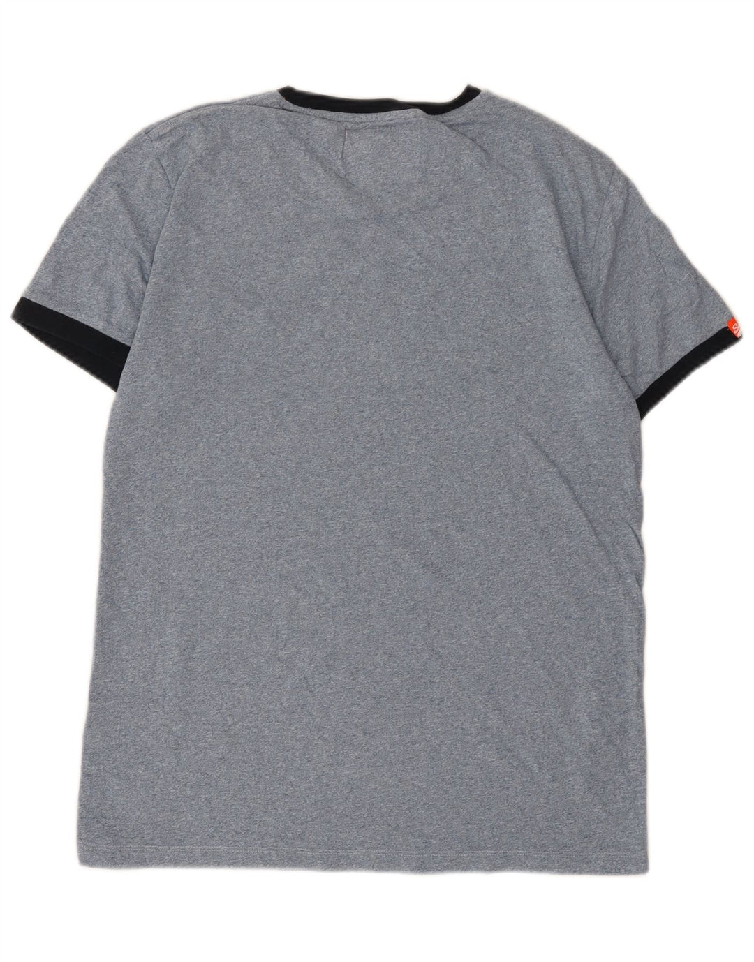 Superdry T-shirt top til mænd, stor blå bomuld
