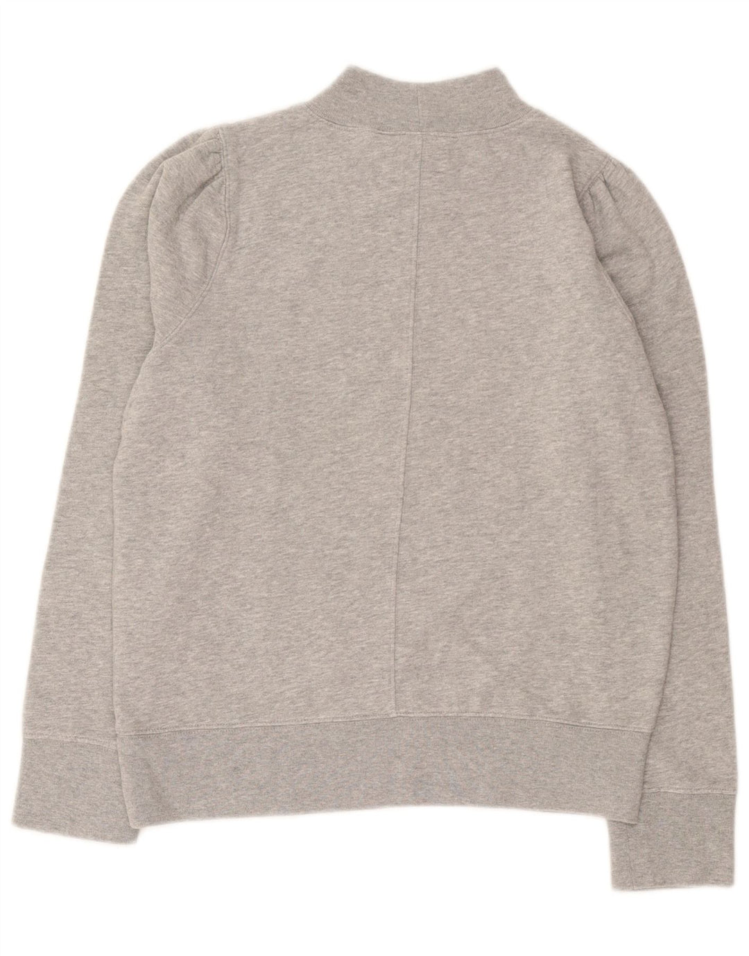 Gap Dame Oversized Sweatshirt Jumper UK 10 Small Grey Flecked Bomuld