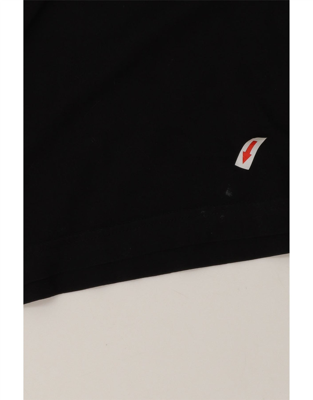 ADIDAS Herre T-Shirt Top Medium Sort Bomuld