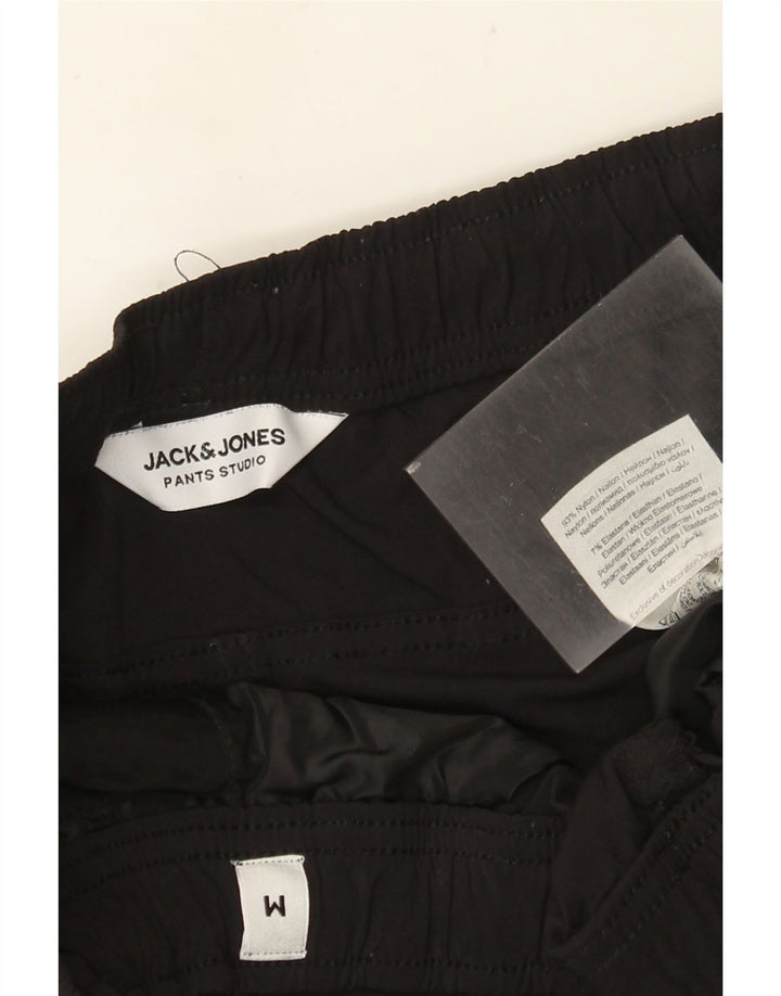 JACK & JONES Herre jogger Cargo Bukser Medium W32 L28 Sort Nylon