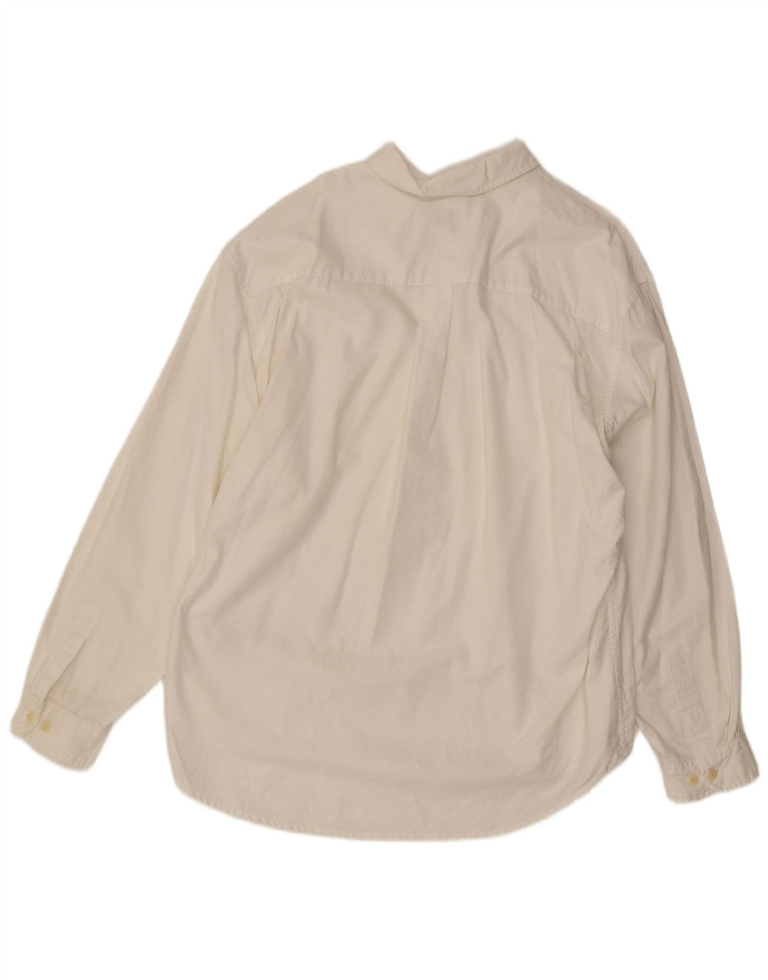 EDDIE BAUER Mens Shirt XL White Cotton