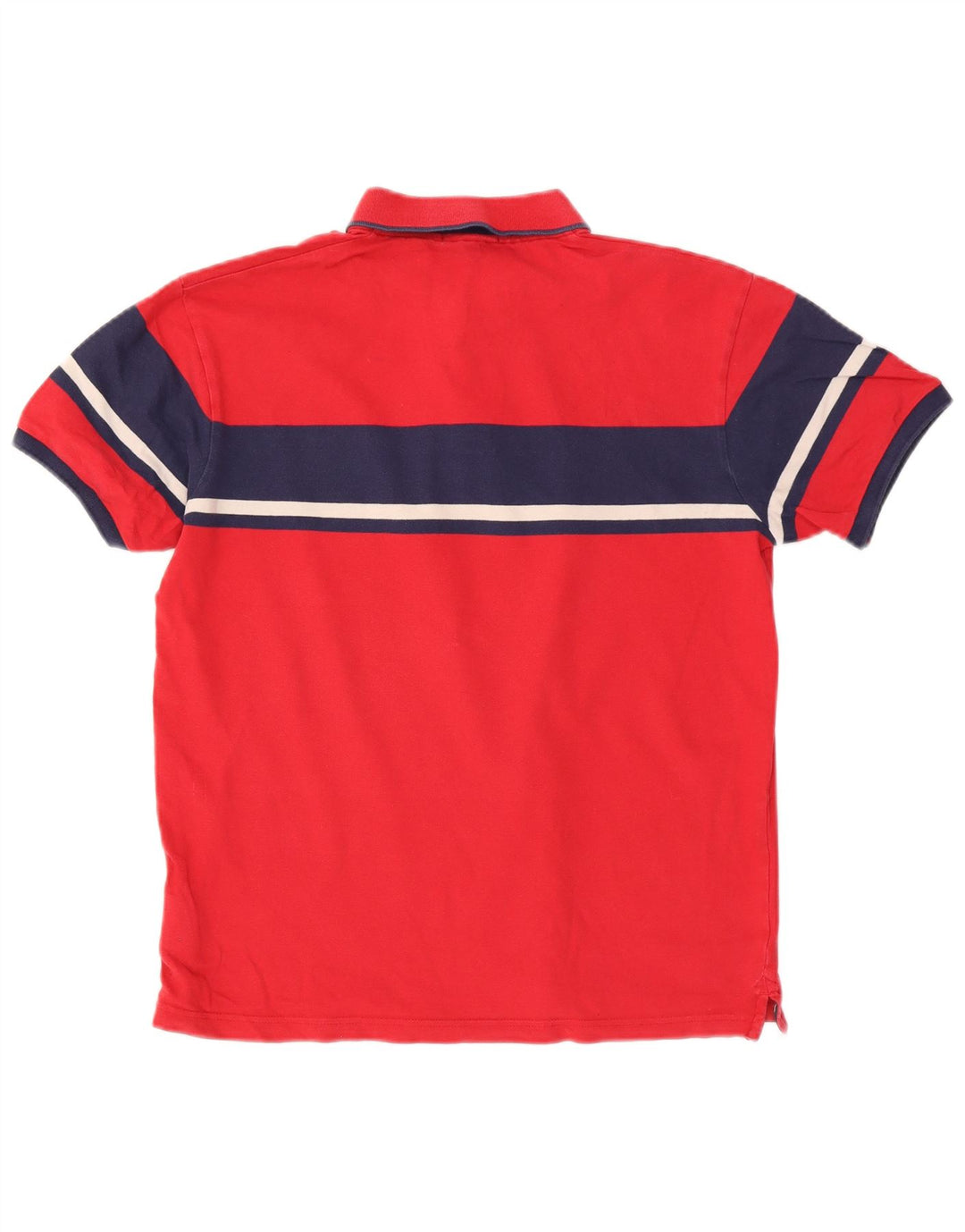 Gant Polo Shirt til mænd Stor rød Colourblock Bomuld