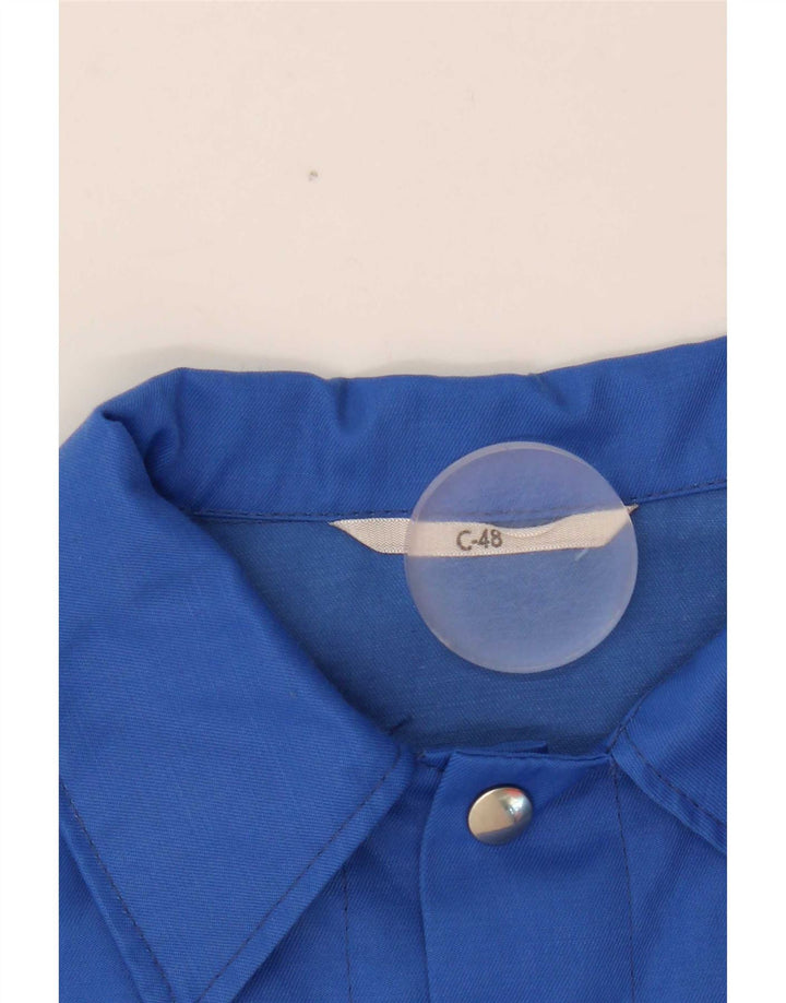 Snickers Dame Crop Bomber Jacket IT 48 XL Blå Nylon