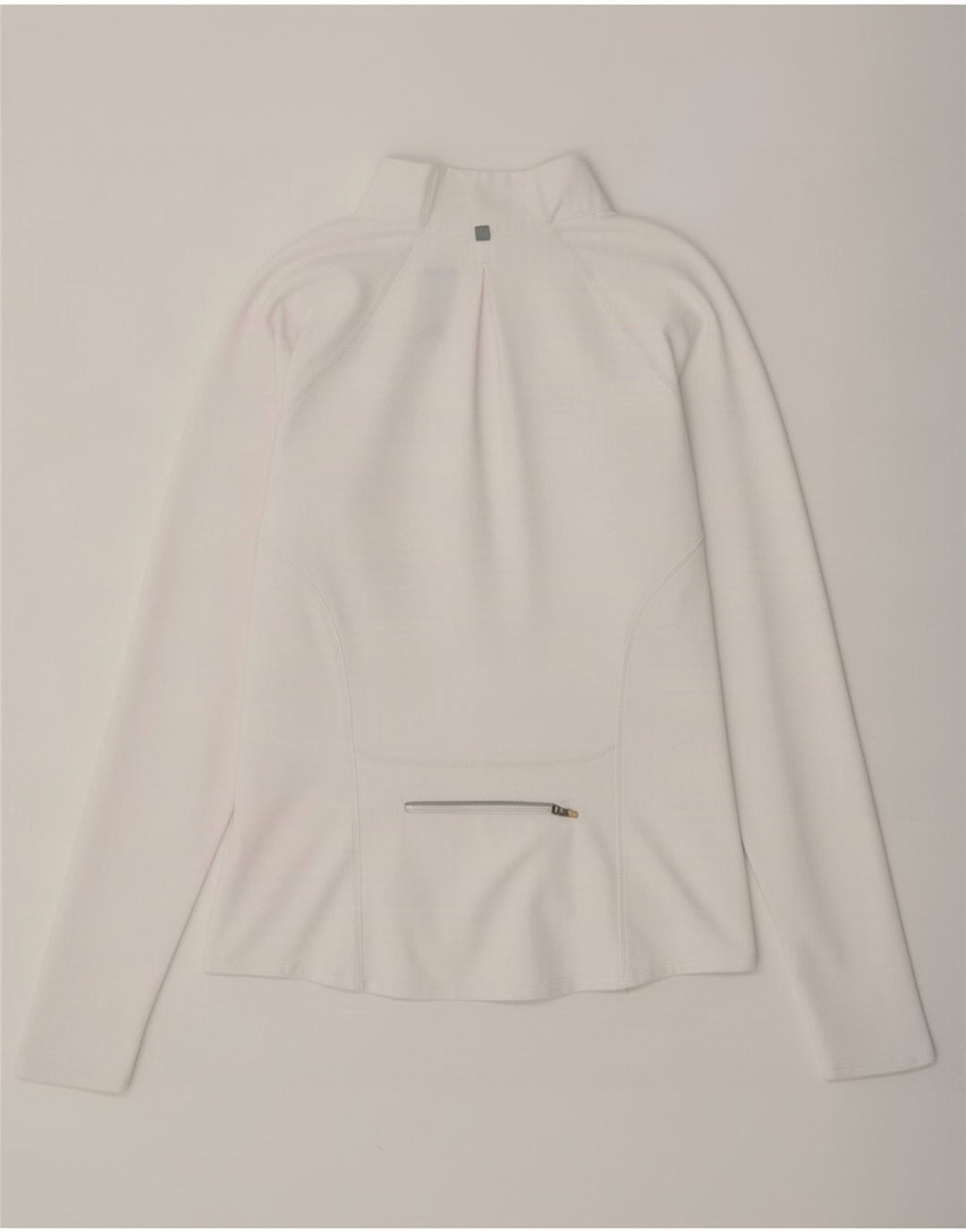 Nike dame lynlås top langærmet UK 8/10 Small White