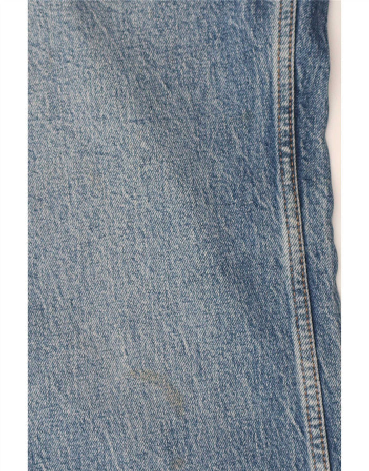 Topshop Dame Relaxed Flared Jeans W26 L30 Blå Bomuld