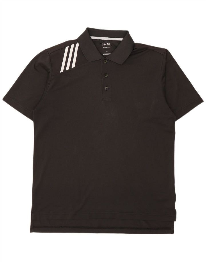 Adidas Herre Climacool Polo Shirt Medium Grey Polyester