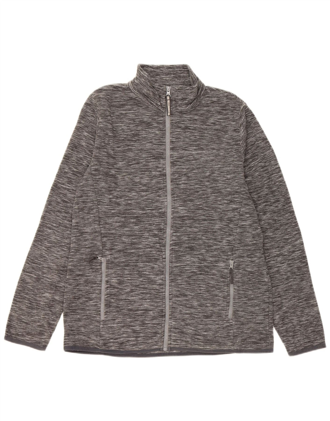 Mountain Warehouse Dame Fleecejakke UK 16 Large Grå Flecked Polyester