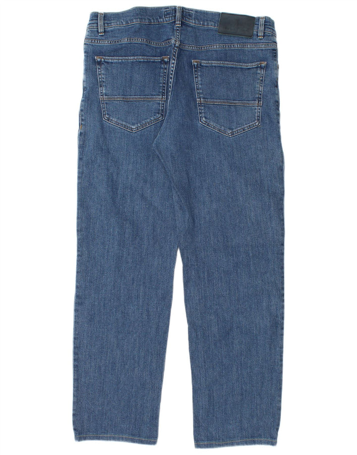 Trussardi Straight Jeans til mænd W37 L28 Blå