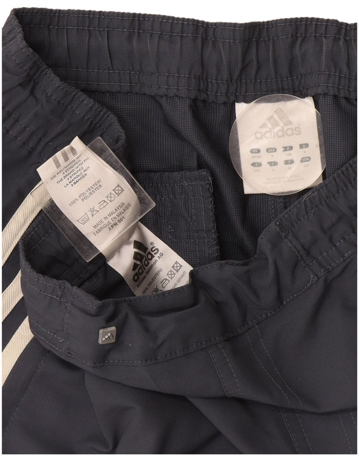 Adidas Straight Chino-bukser til mænd W36 L31 Marineblå polyester