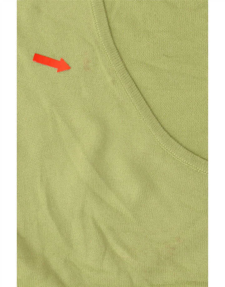 MARKS & SPENCER Dame Oversized Vest Tank Top UK 18 XL Grøn
