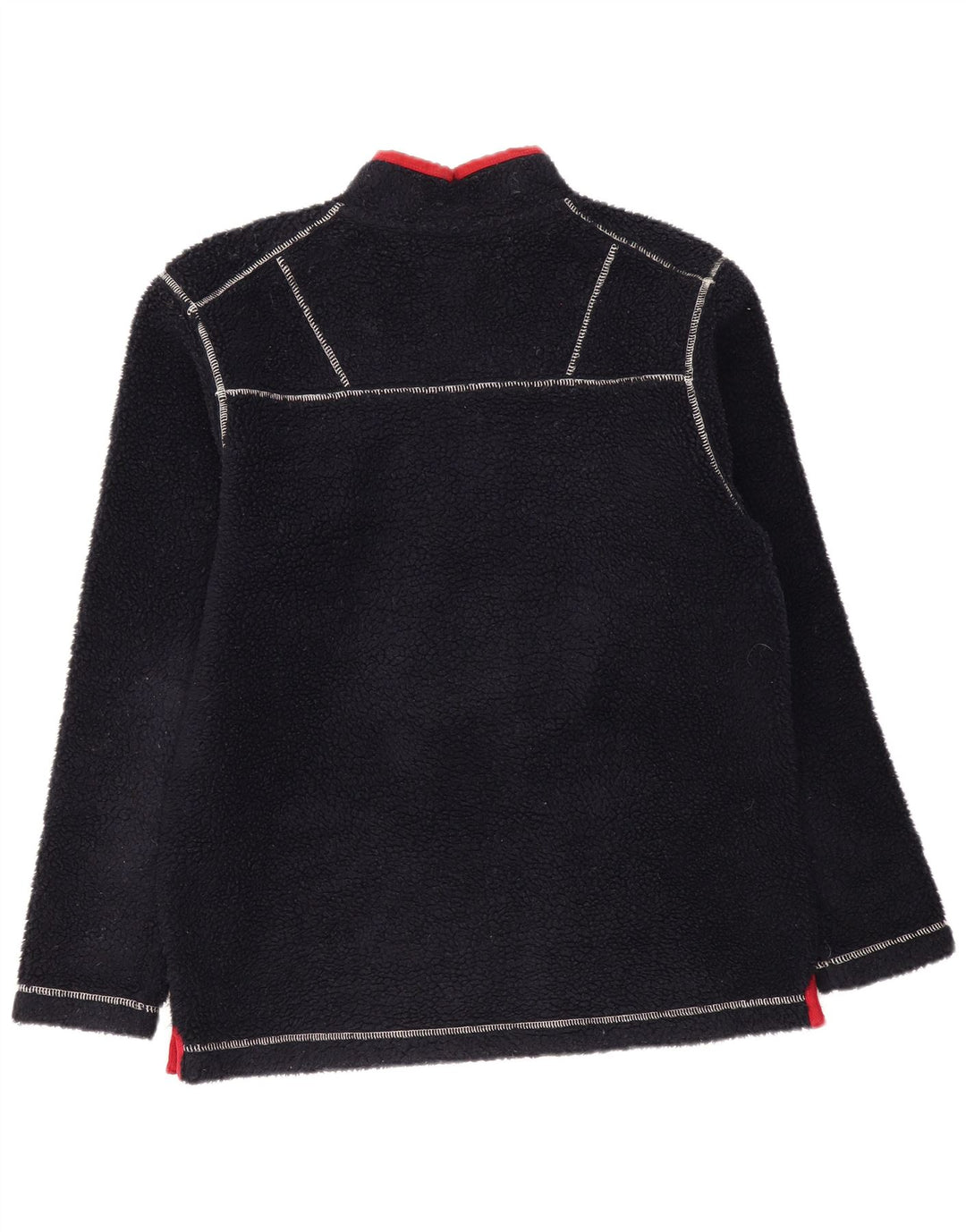 JOULES Fleece Jumper med lynlås til mænd Stor sort polyester