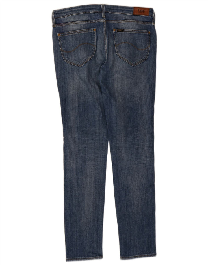 LEE Dame Scarlett Slim Jeans W30 L28 Blå Bomuld