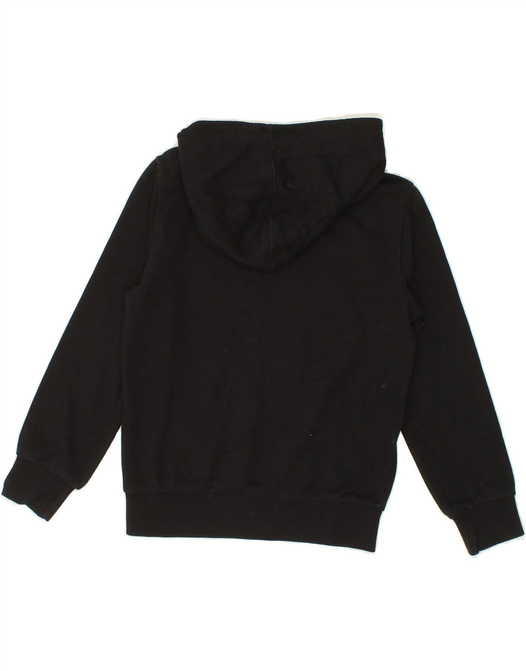 CHAMPION Boys Graphic Hoodie Jumper 7-8 Years Small Black Vintage Champion and Second-Hand Champion from Messina Hembry 