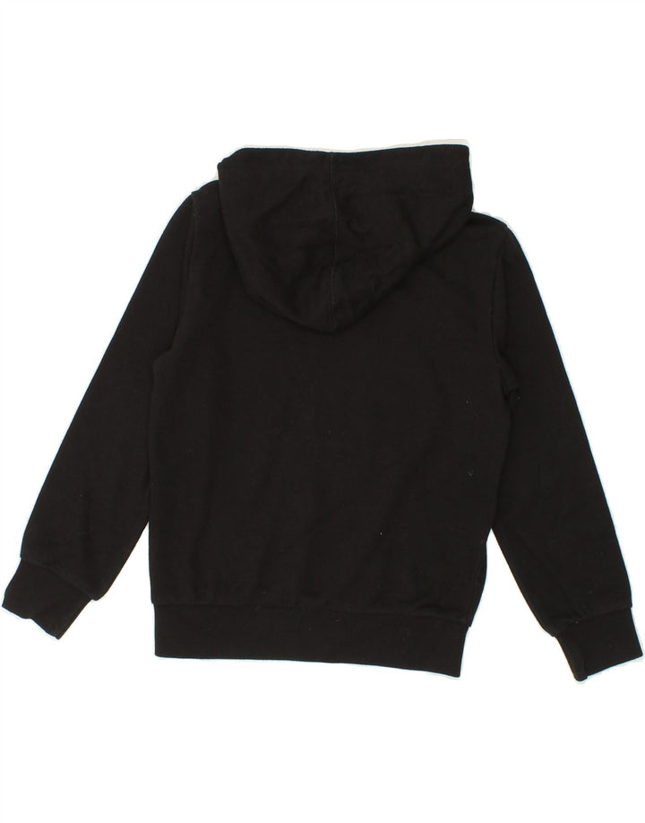 CHAMPION Boys Graphic Hoodie Jumper 7-8 Years Small Black Vintage Champion and Second-Hand Champion from Messina Hembry 