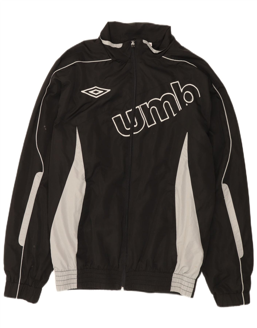Umbro Herre grafisk træningsdragt Topjakke XL Sort Colourblock Polyester
